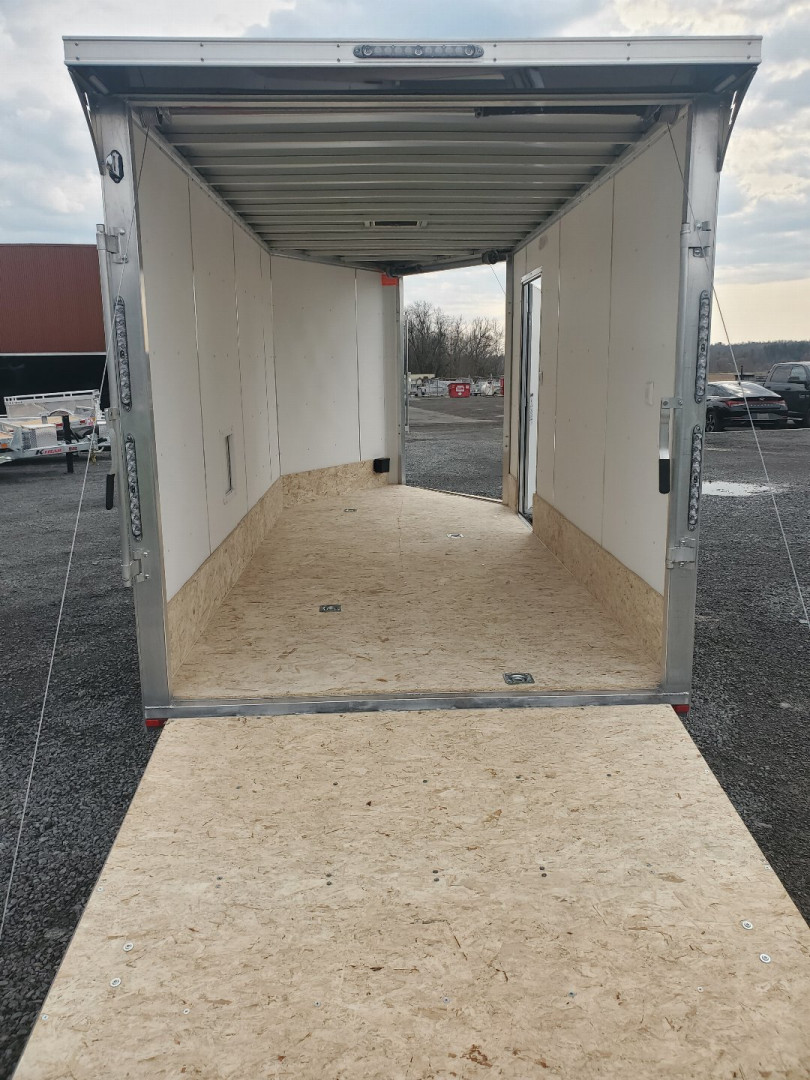 New 2025 LIGHTNING TRAILERS 7'x19' Inline Snowmobile Trailer