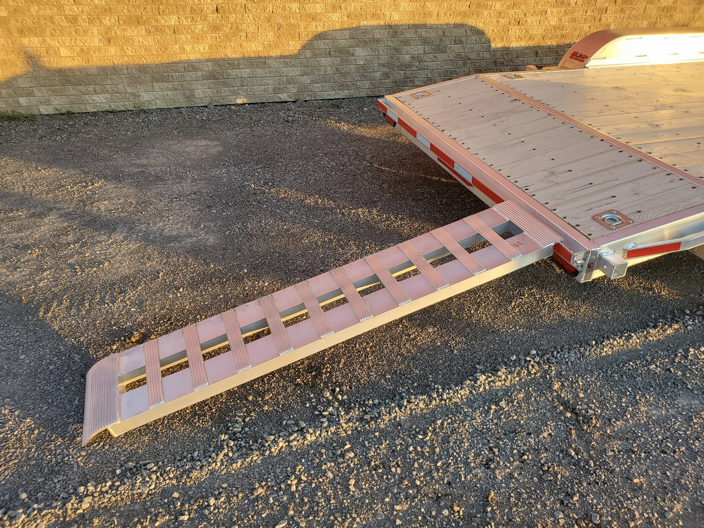 New 2025 ENBECK 18' All Aluminum Car Hauler/Equipment Hauler Equipment Trailer