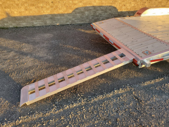 New 2025 ENBECK 18' All Aluminum Car Hauler/Equipment Hauler Equipment Trailer