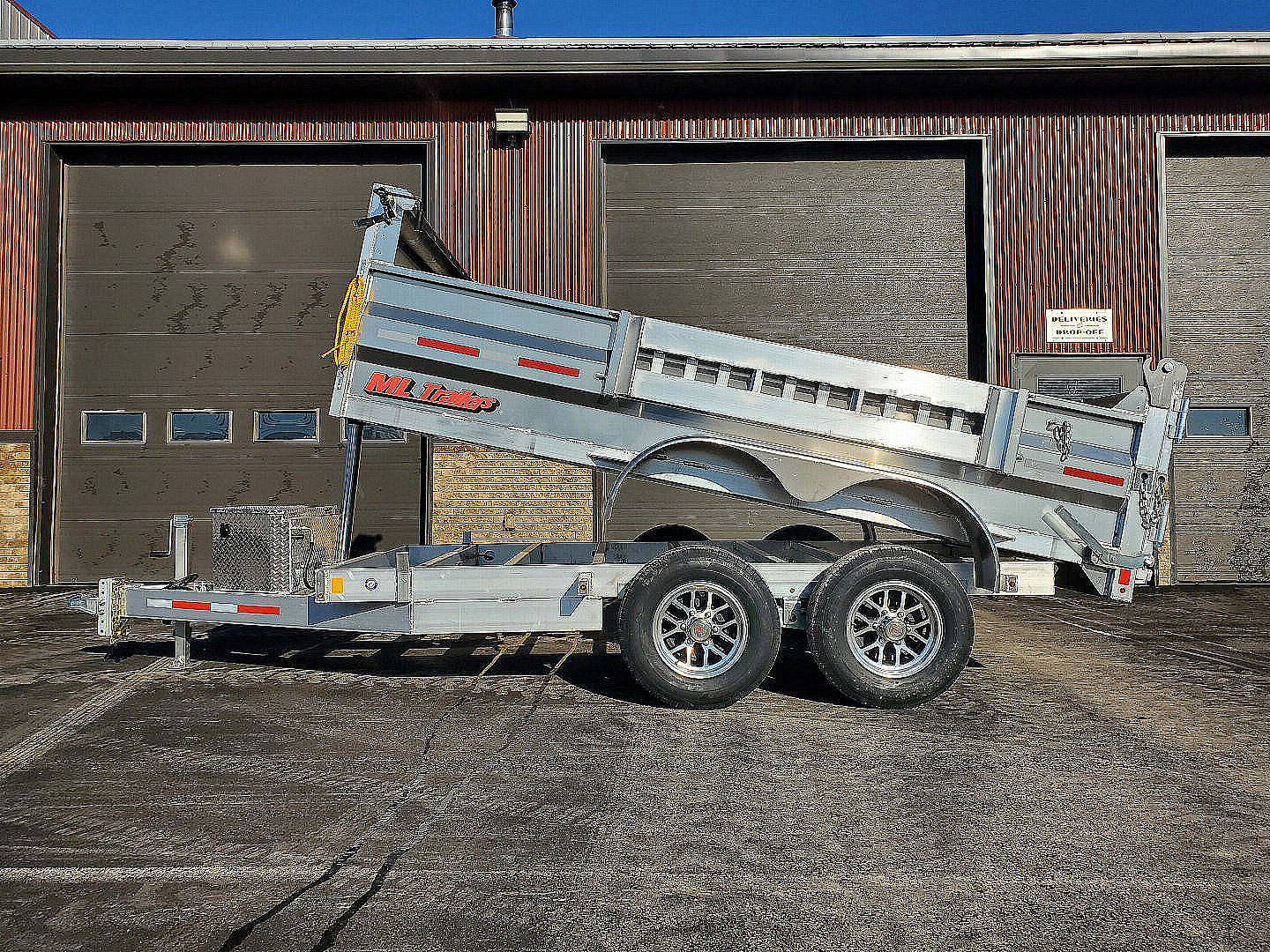 New 2026 Enbeck 6'x12' 5 Ton Dump Dump Trailer