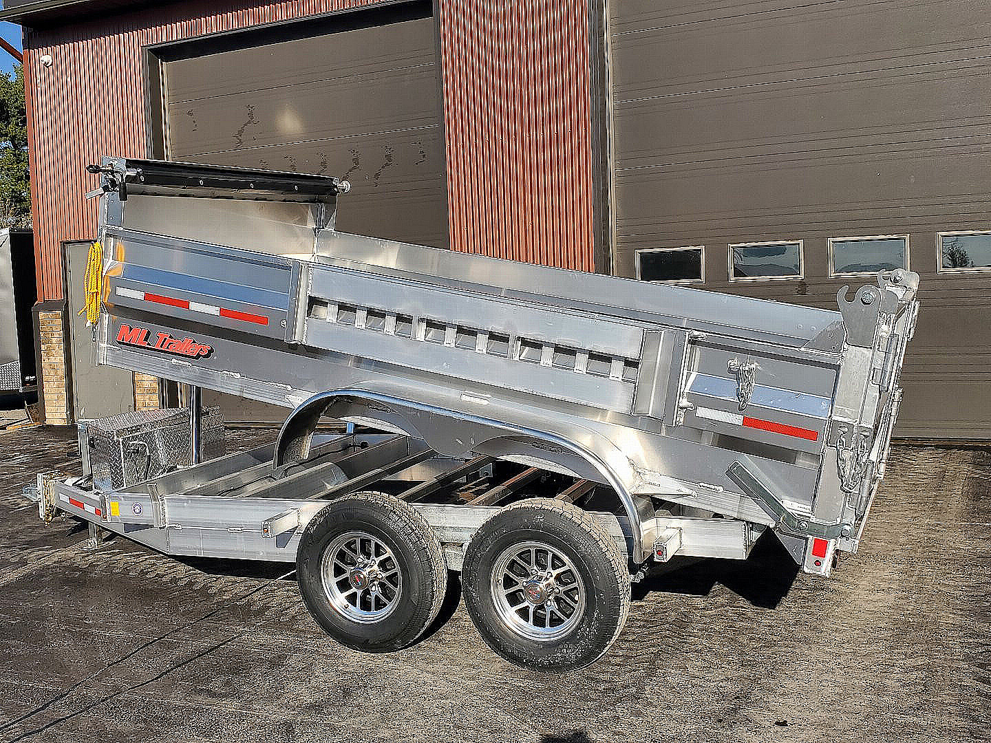 New 2026 Enbeck 6'x12' 5 Ton Dump Dump Trailer