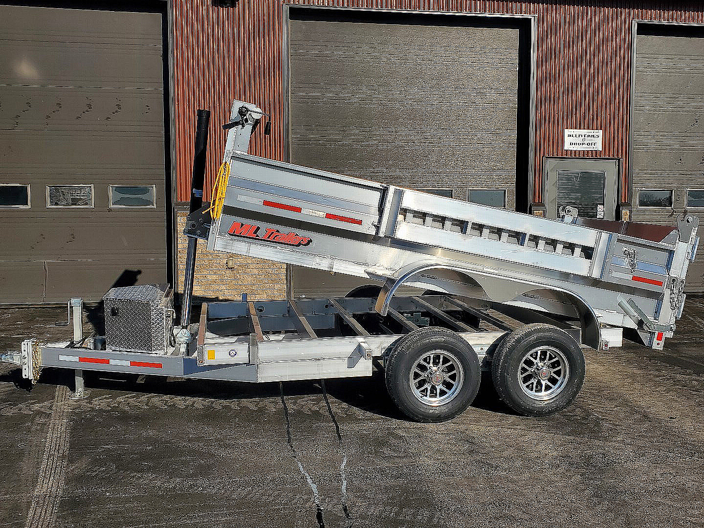New 2026 Enbeck 6'x12' 5 Ton Dump Dump Trailer