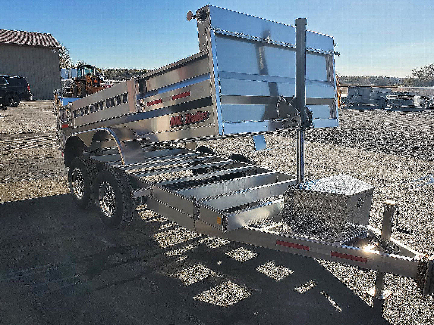 New 2026 Enbeck 6'x12' 5 Ton Dump Dump Trailer