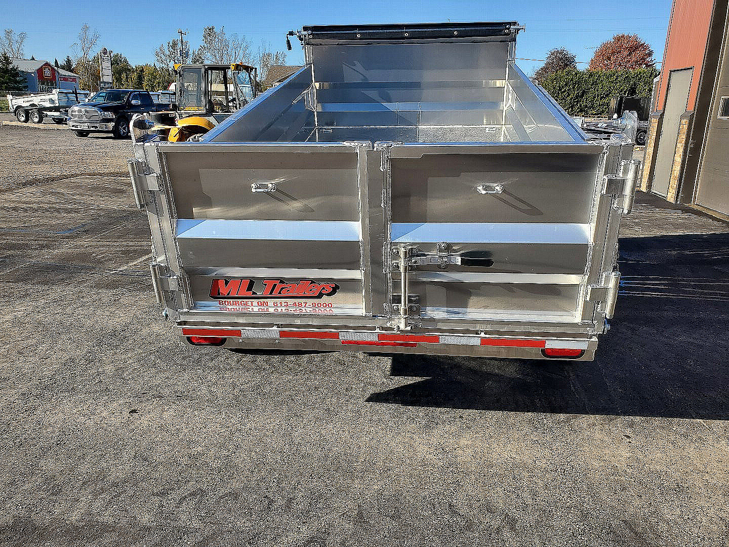 New 2026 Enbeck 6'x12' 5 Ton Dump Dump Trailer