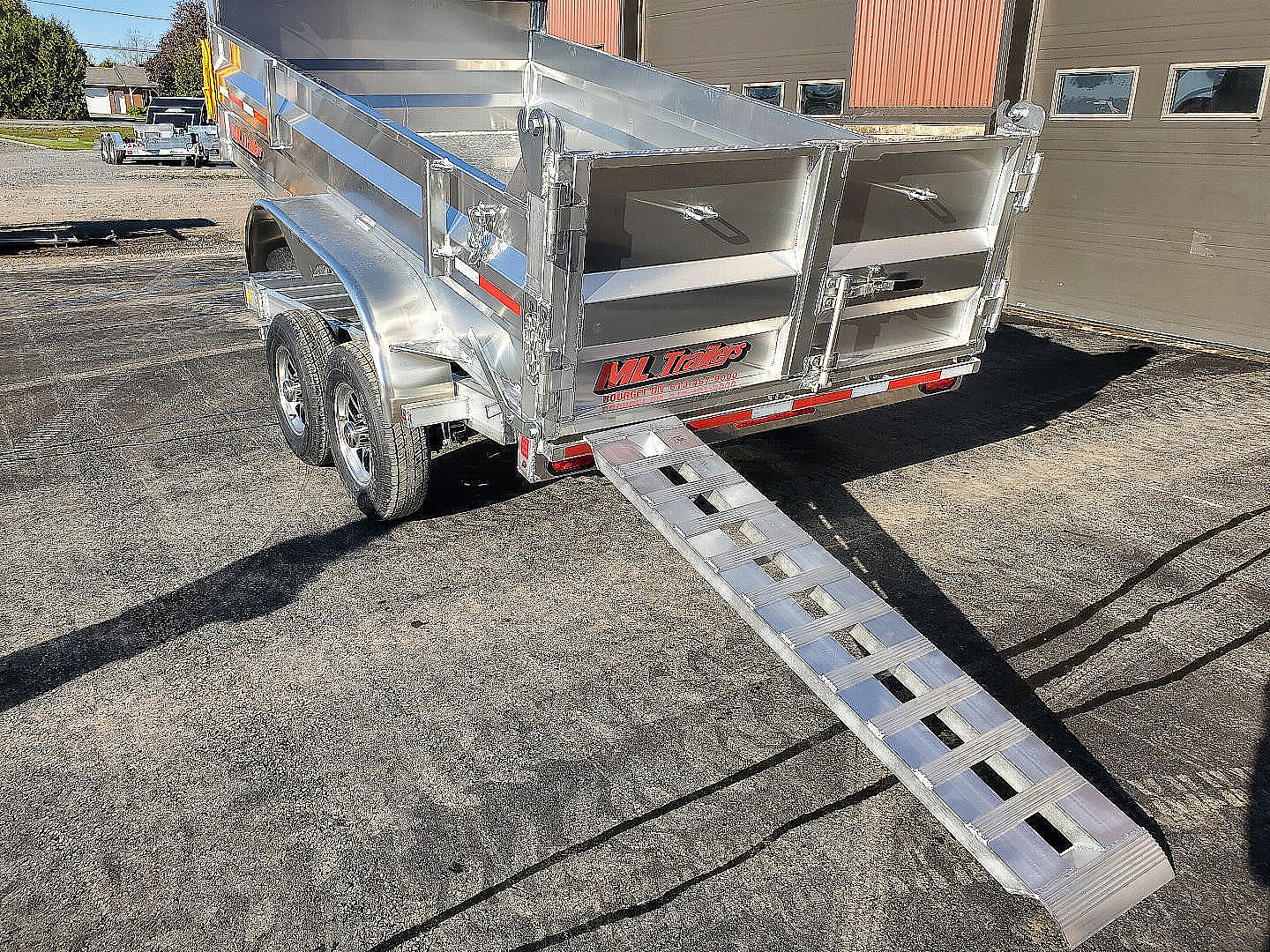 New 2026 Enbeck 6'x12' 5 Ton Dump Dump Trailer