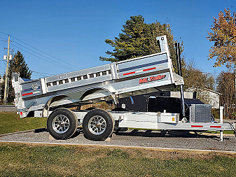 New 2026 Enbeck 6'x12' 5 Ton Dump Dump Trailer