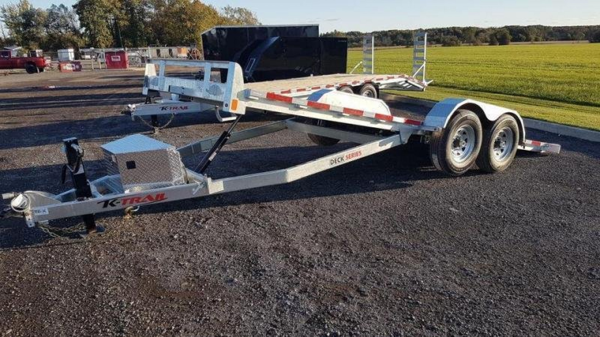 New 2025 K-TRAIL 20' Hydraulic Tilt 7 Ton Tilt Trailer