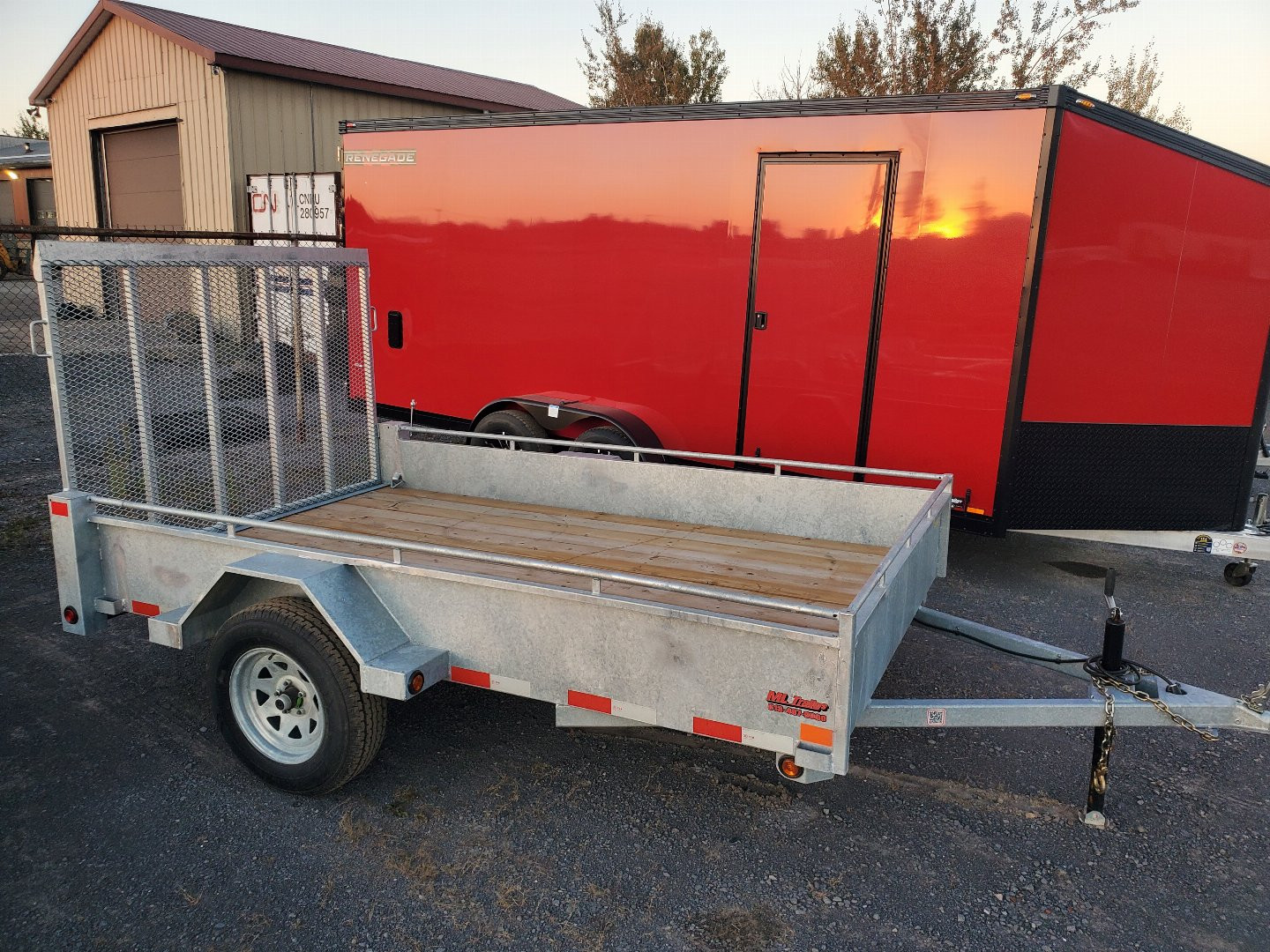 New 2024 TRIUMPH TRAILERS 6'x10' SA-3500 Utility Trailer