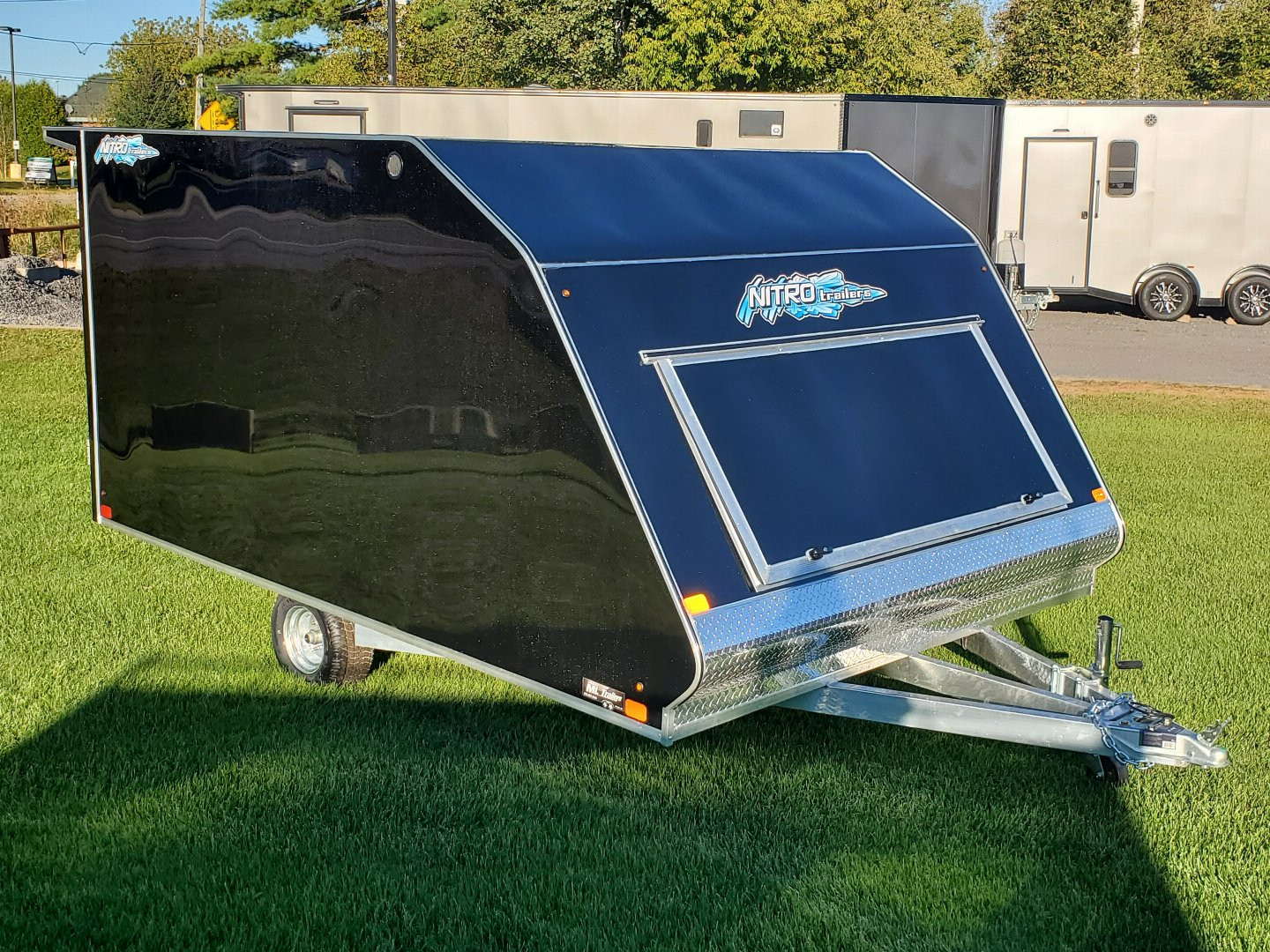 New 2025 Nitro 12' Crossover Snowmobile Trailer