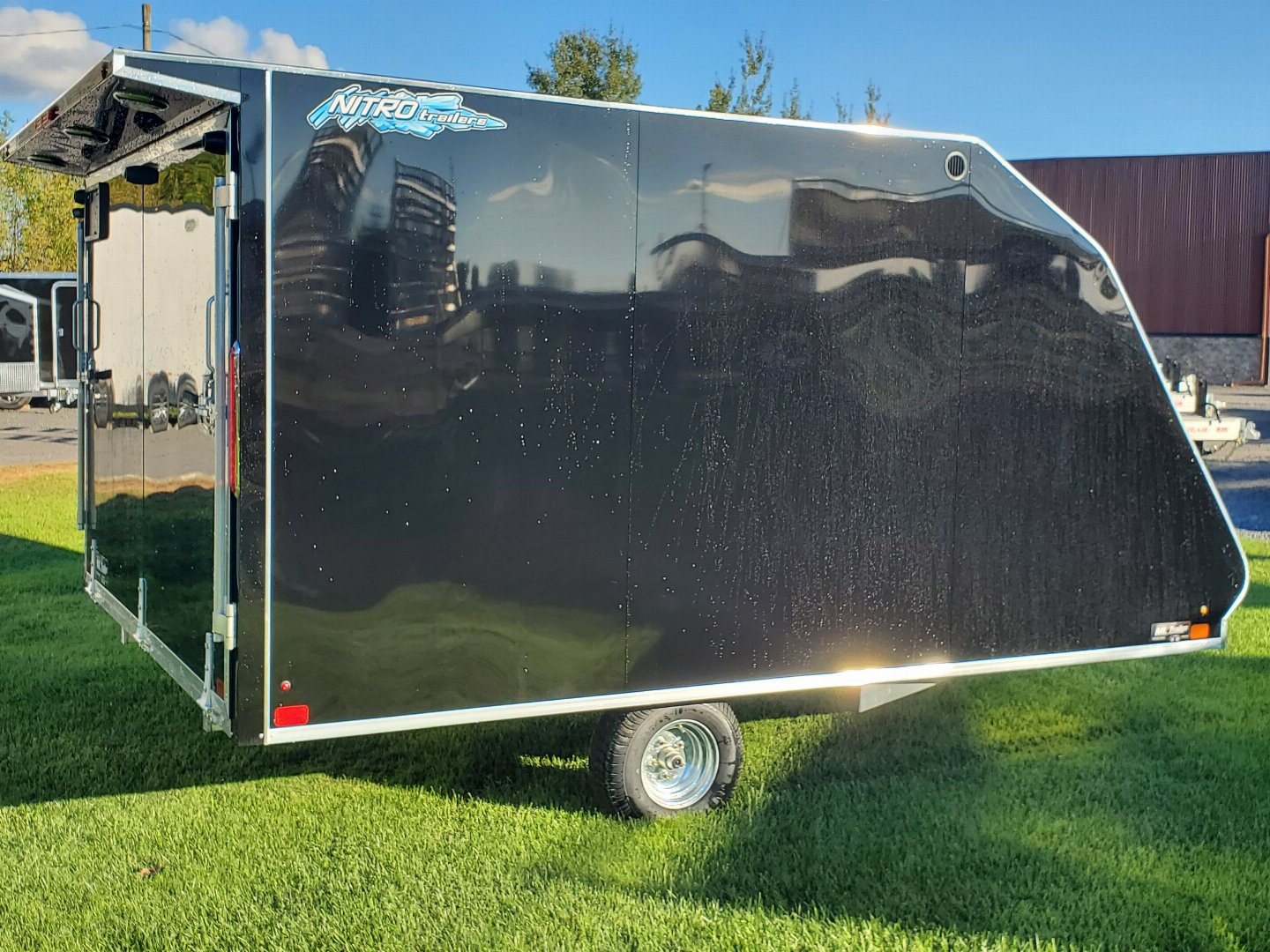 New 2025 Nitro 12' Crossover Snowmobile Trailer