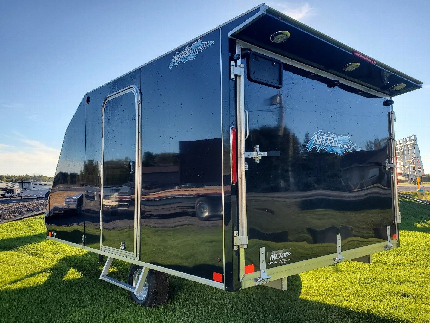 New 2025 Nitro 12' Crossover Snowmobile Trailer