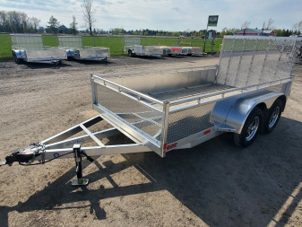 New 2025 Enbeck All Aluminum 6'x12' Landscape Trailer Utility Trailer
