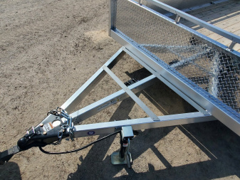 New 2025 Enbeck All Aluminum 6'x12' Landscape Trailer Utility Trailer