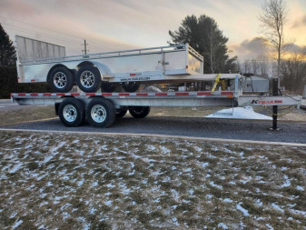 New 2025 K-TRAIL 24' 7 Ton Deckover Trailer