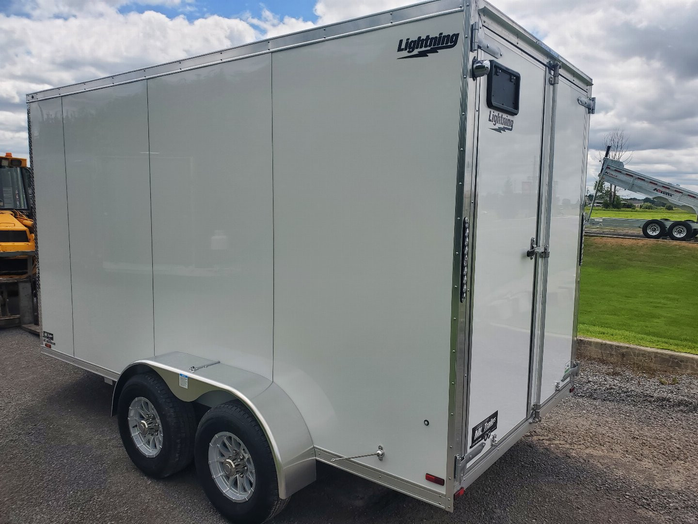 New 2025 LIGHTNING ALL ALUMINUM 7'x14' TA-3500 CONTRACTOR TRAILER