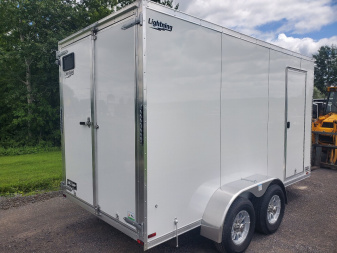 New 2025 LIGHTNING ALL ALUMINUM 7'x14' TA-3500 CONTRACTOR TRAILER