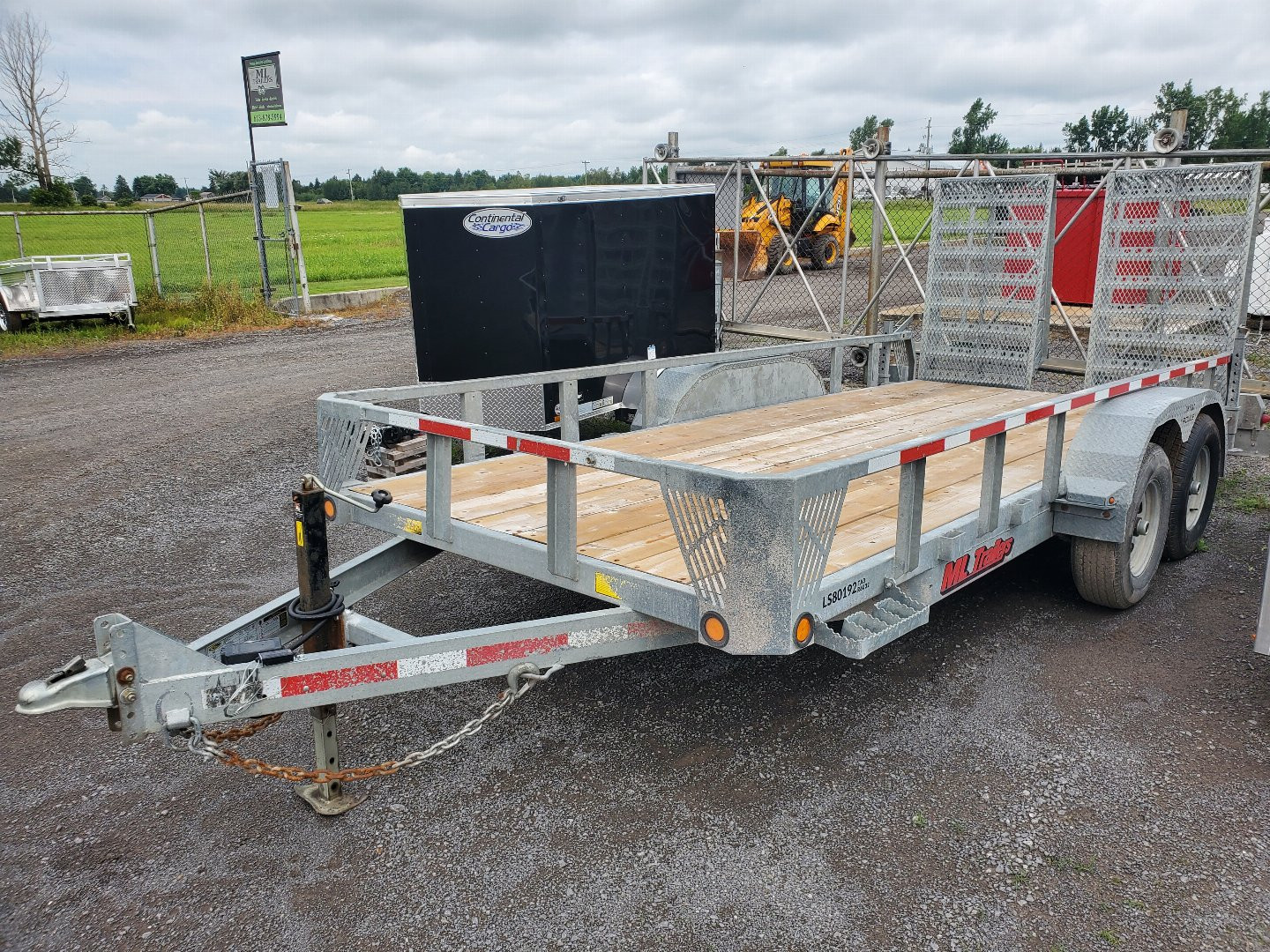 New 2021 Maxi-Roule 16' 5 Ton Landscape Equipment Trailer
