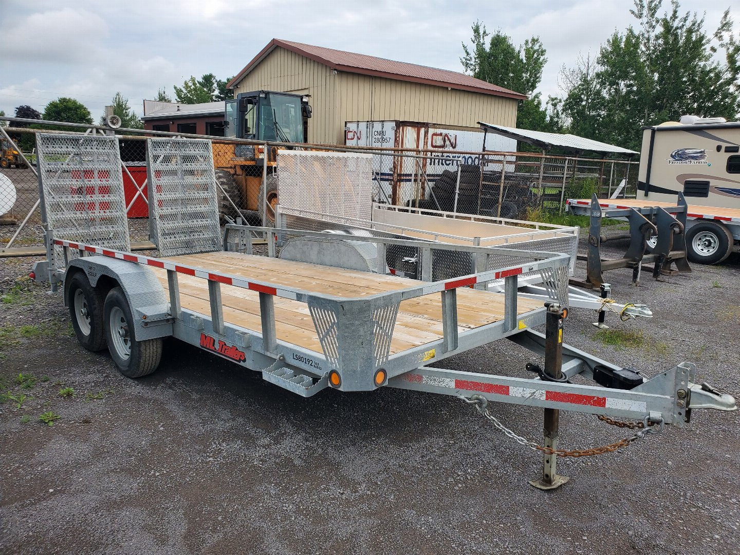 New 2021 Maxi-Roule 16' 5 Ton Landscape Equipment Trailer