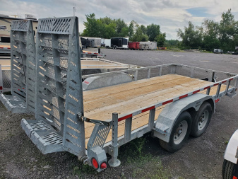 New 2021 Maxi-Roule 16' 5 Ton Landscape Equipment Trailer