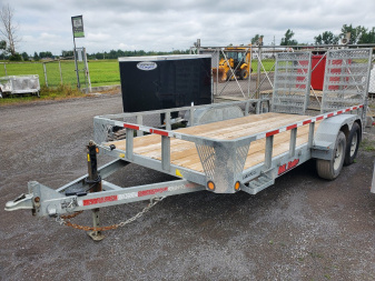 New 2021 Maxi-Roule 16' 5 Ton Landscape Equipment Trailer