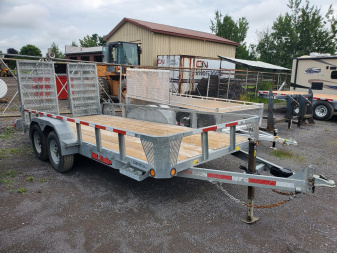 New 2021 Maxi-Roule 16' 5 Ton Landscape Equipment Trailer