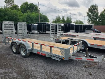 New 2021 Maxi-Roule 16' 5 Ton Landscape Equipment Trailer