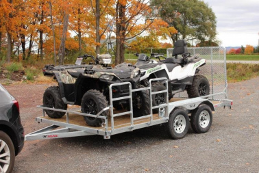 New 2024 K-Trail Twin Rider Utility Trailer