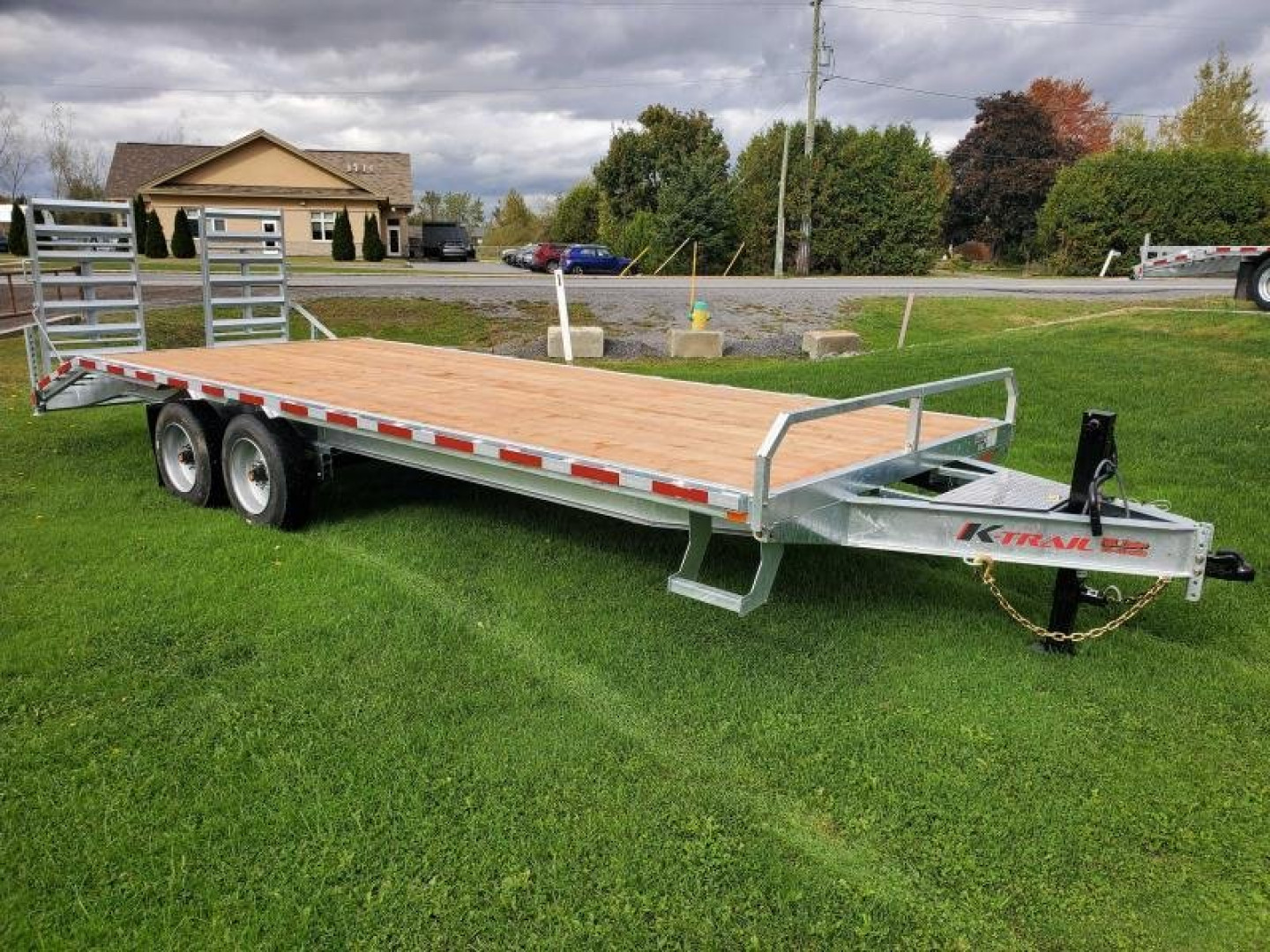 New 2025 K-TRAIL 20+3 8.5 Ton Deckover Flatbed Trailer