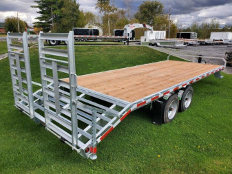 New 2025 K-TRAIL 20+3 8.5 Ton Deckover Flatbed Trailer