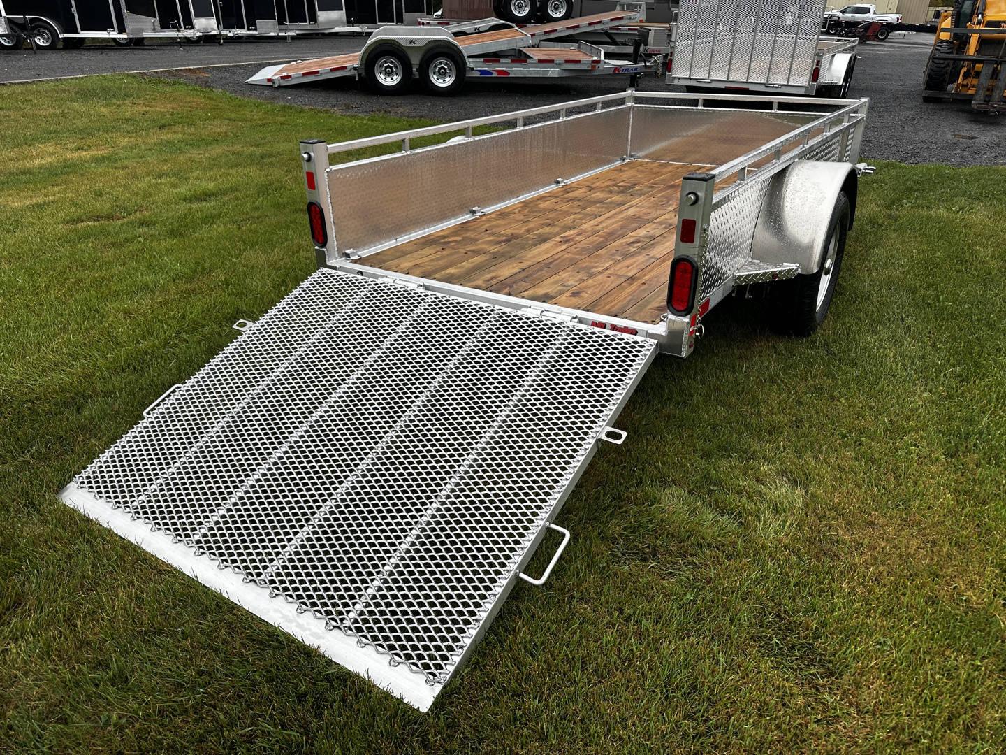 New 2026 Enbeck All Aluminum 5'x10' SA-3500 Utility Trailer