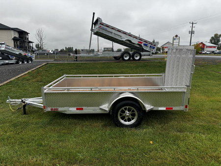 New 2026 Enbeck All Aluminum 5'x10' SA-3500 Utility Trailer
