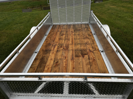 New 2026 Enbeck All Aluminum 5'x10' SA-3500 Utility Trailer