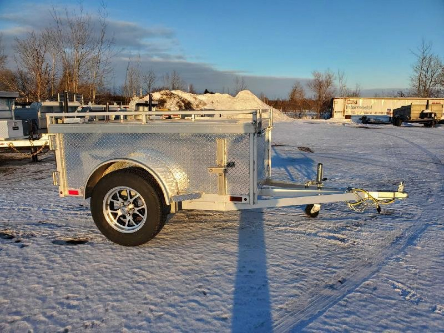 New 2024 Enbeck 4'x6' Cargo / Enclosed Trailer