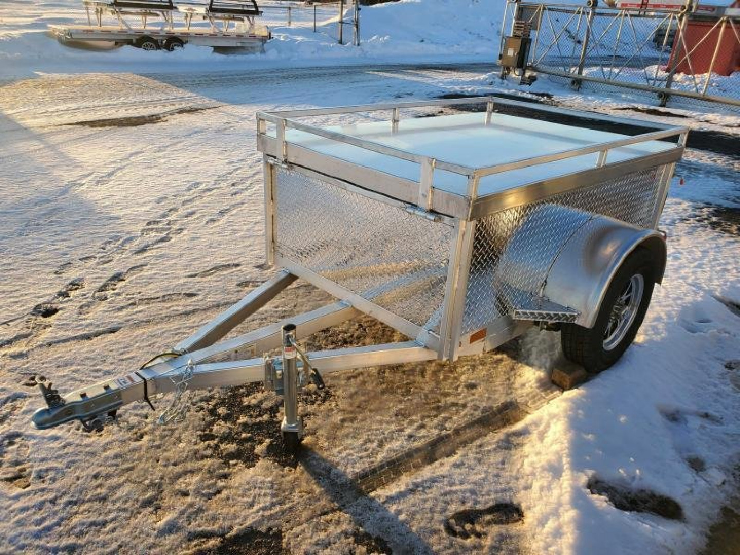 New 2024 Enbeck 4'x6' Cargo / Enclosed Trailer