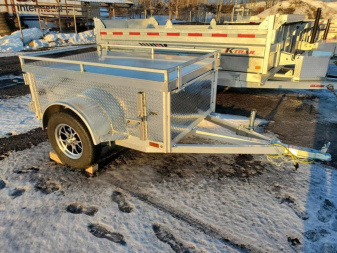 New 2024 Enbeck 4'x6' Cargo / Enclosed Trailer