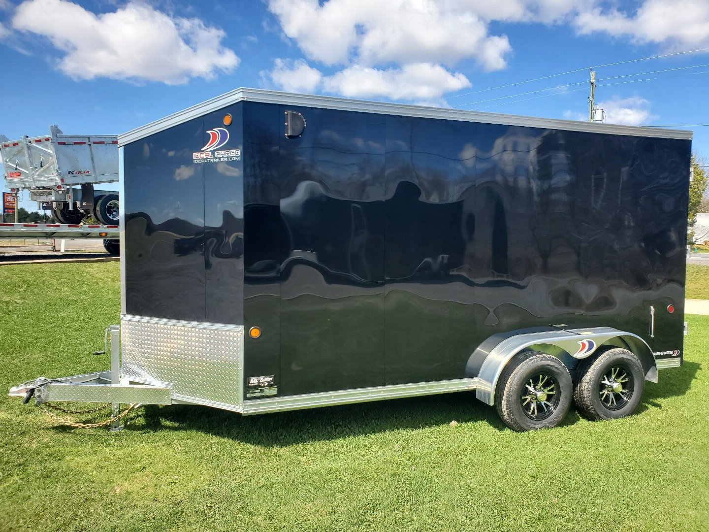 New 2025 IDEAL CARGO 7'x14' TA-5200 Galvanized Frame Cargo / Enclosed Trailer