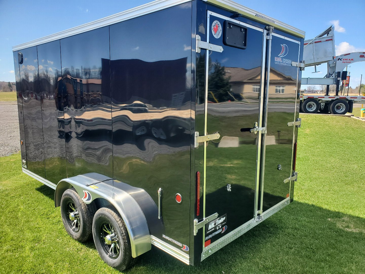 New 2025 IDEAL CARGO 7'x14' TA-5200 Galvanized Frame Cargo / Enclosed Trailer