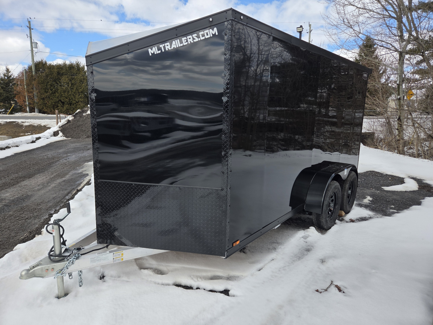 New 2026 7x14 ALL ALUMINUM ENCLOSED TRAILER – TANDEM AXLE – NO RUST – OTTAWA