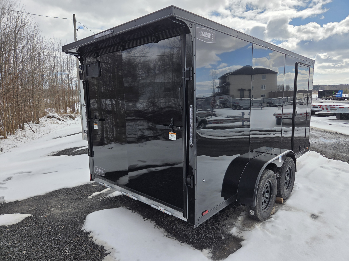 New 2026 7x14 ALL ALUMINUM ENCLOSED TRAILER – TANDEM AXLE – NO RUST – OTTAWA