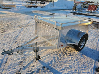 New 2025 All Aluminum 4'x6' Cargo Trailer