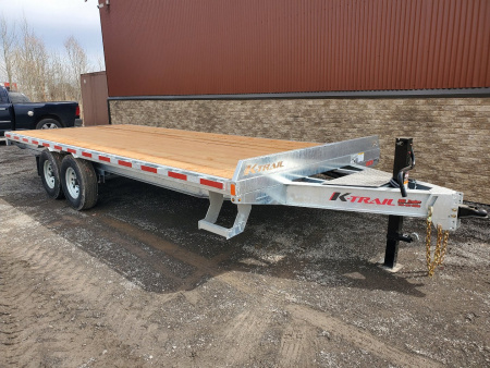 New 2026 K-Trail 20' 7 Ton Deckover Flatbed Trailer