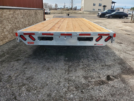 New 2026 K-Trail 20' 7 Ton Deckover Flatbed Trailer