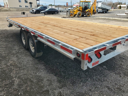 New 2026 K-Trail 20' 7 Ton Deckover Flatbed Trailer