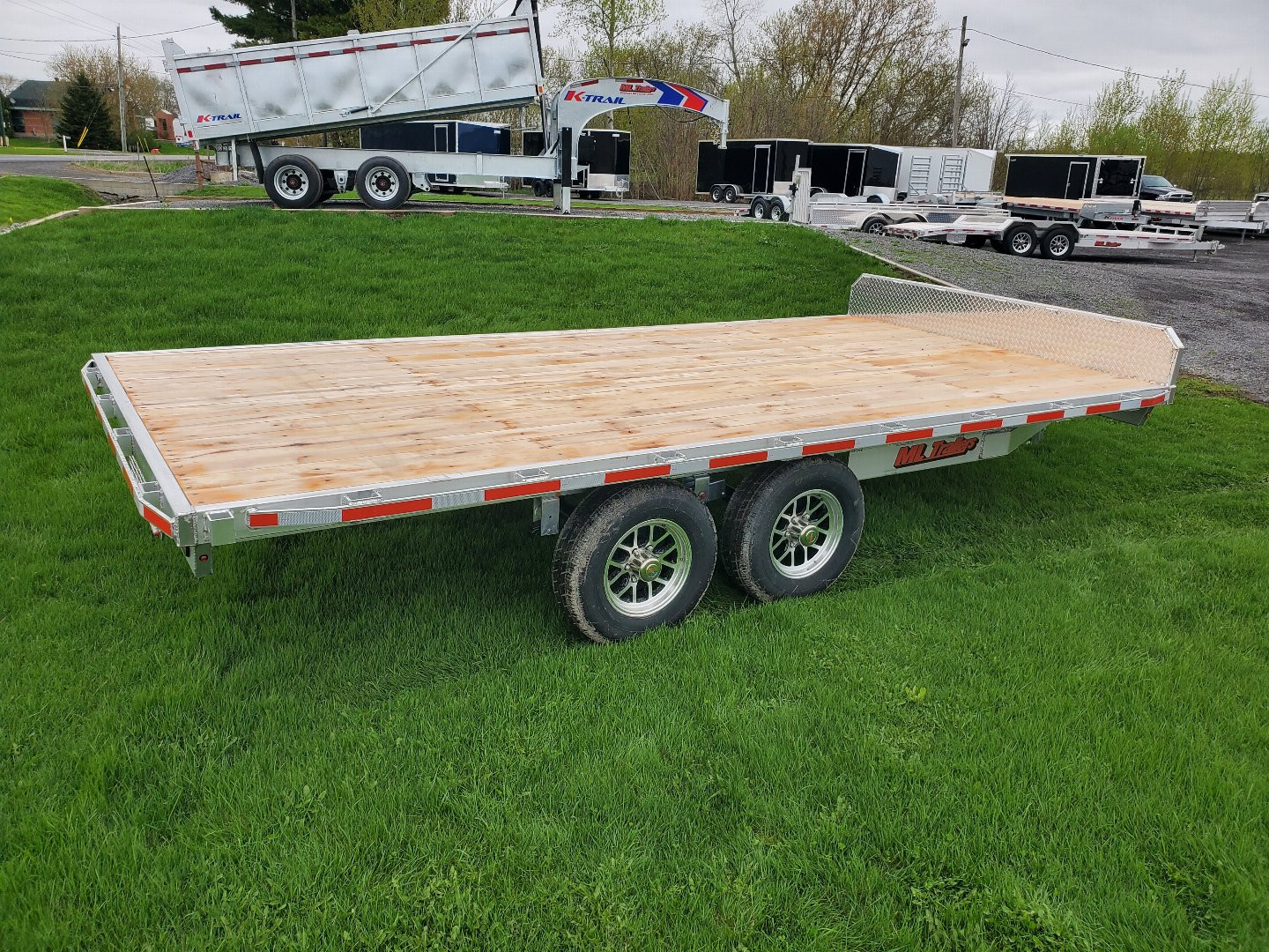 New 2025 ENBECK 16' 5 Ton Deckover Deckover Trailer