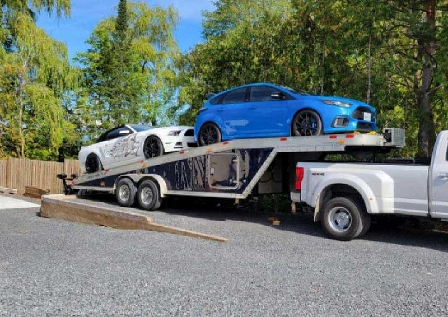 Used 1998 Featherlite X2 Car Hauler 32'