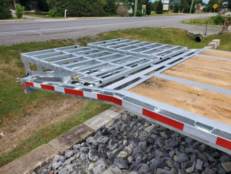 New 2025 K-TRAIL 25 + 5 30K Gooseneck Equipment Trailer