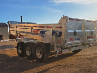 New 2026 K-Trail 7 x 16 HD Expert Series 10.5 Ton Dump Trailer