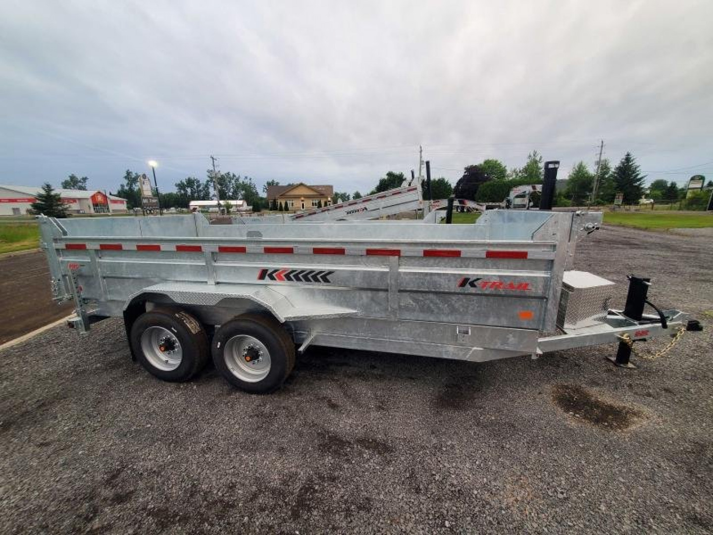 New 2025 K-Trail 7 x 16 HD Expert Series 8 Ton Dump Trailer