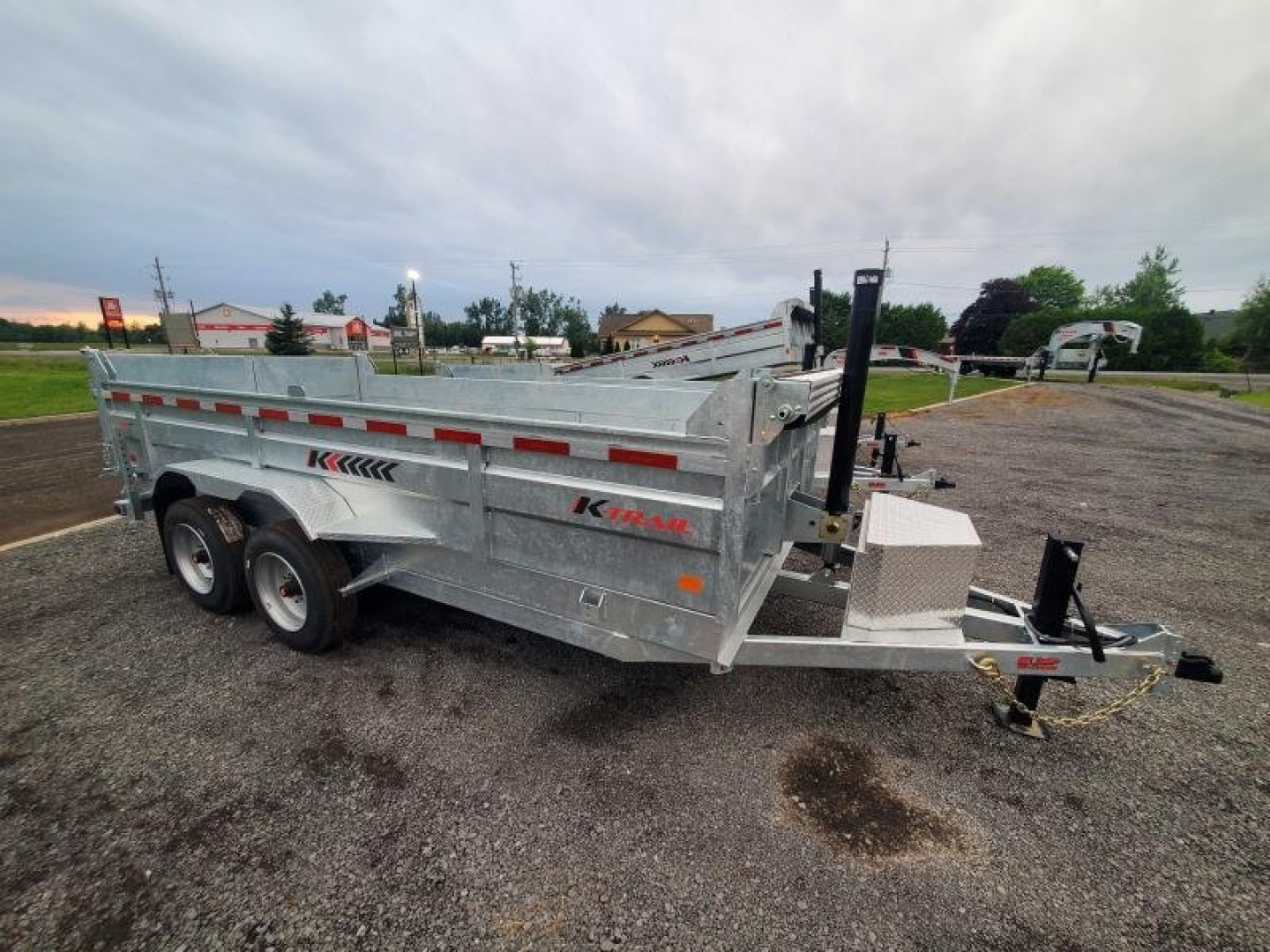 New 2025 K-Trail 7 x 16 HD Expert Series 8 Ton Dump Trailer