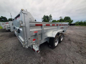 New 2025 K-Trail 7 x 16 HD Expert Series 8 Ton Dump Trailer